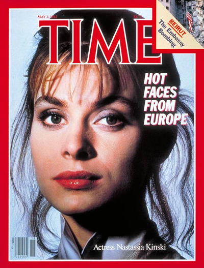 Time Magazine Cover - Nastassia Kinski